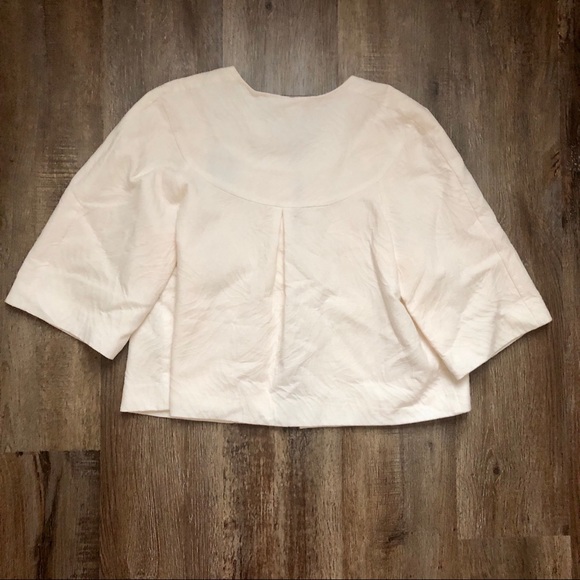 Laundry by Shelli Segal Textured White Jacket - Picture 4 of 4